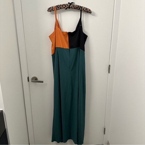 Anthropology Hutch Color Block Slip Dress - Picture 4 of 6